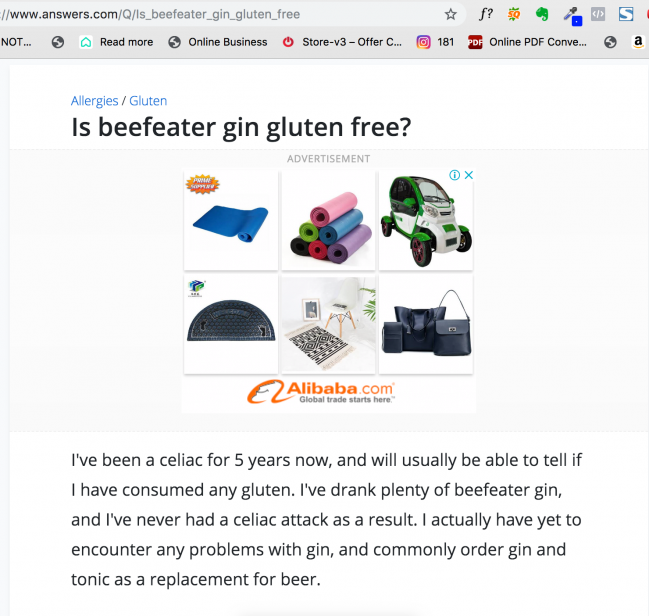 is-beefeater-gin-gluten-free-glutenbee