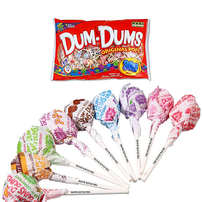 Dum Dums Candy Lollipops