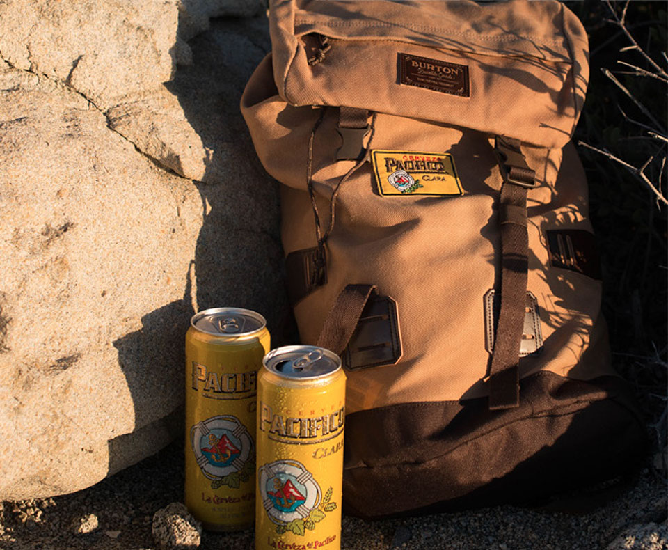 pacifico beer cans