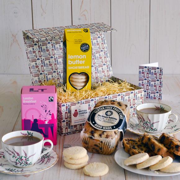 gluten free tea biscuits gift basket