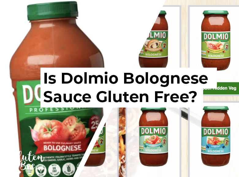 Is Dolmio Bolognese Sauce Gluten Free?