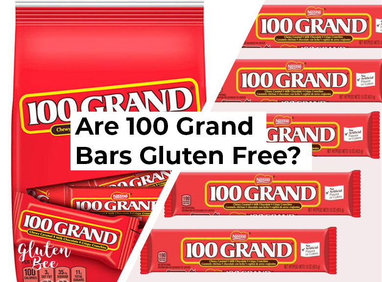 Are 100 Grand Chocolate Bars Gluten Free?