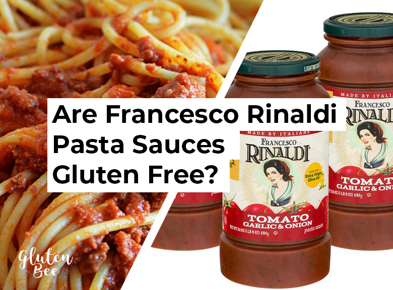 Are Francesco Rinaldi Pasta Sauces Gluten Free?
