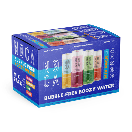 noca bubble free boozy water