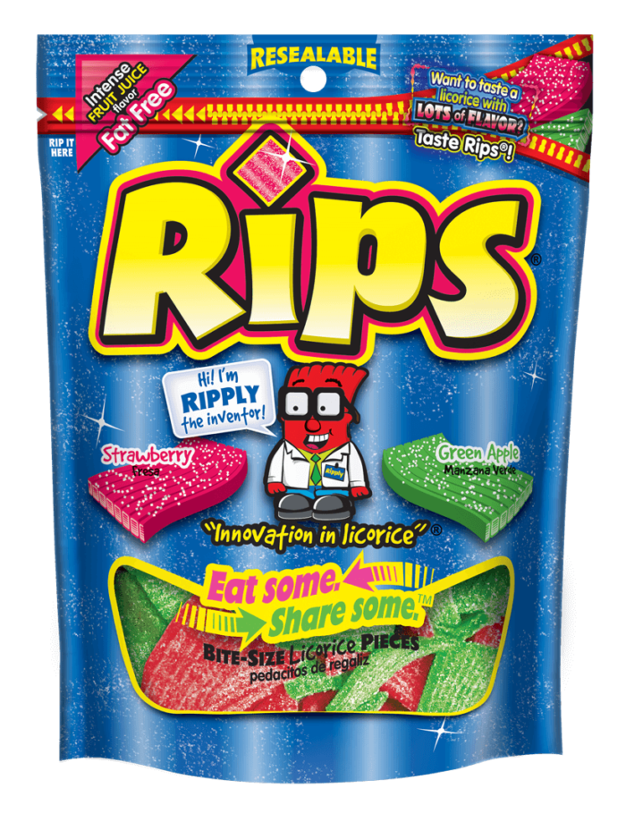 rips bite size pieces candy