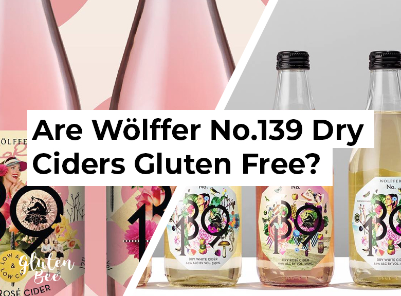 Are Wölffer No.139 Dry Ciders Gluten Free?