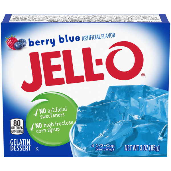 berry blue jell-o