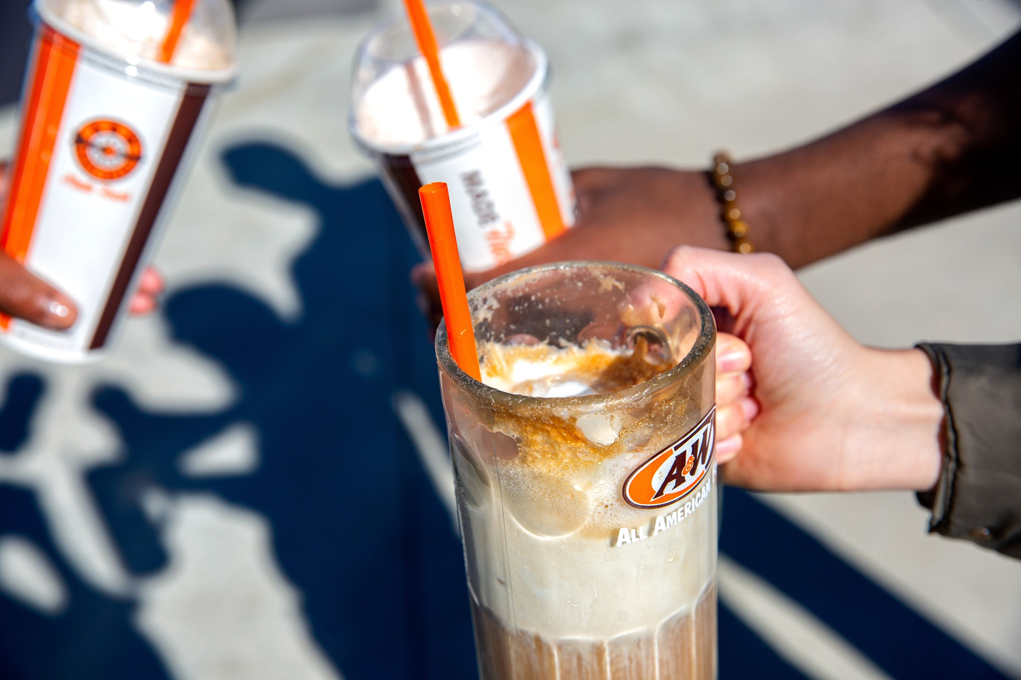 a&w root beer floats