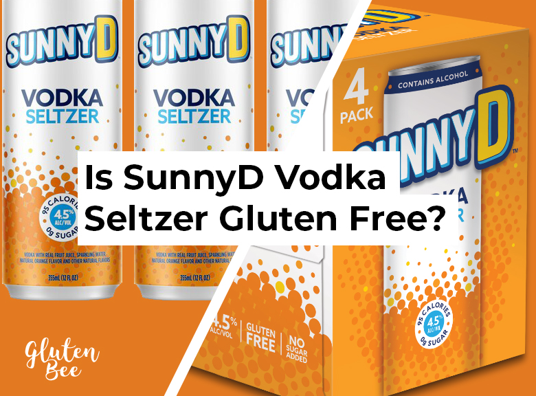 Is SunnyD Vodka Seltzer Gluten Free?