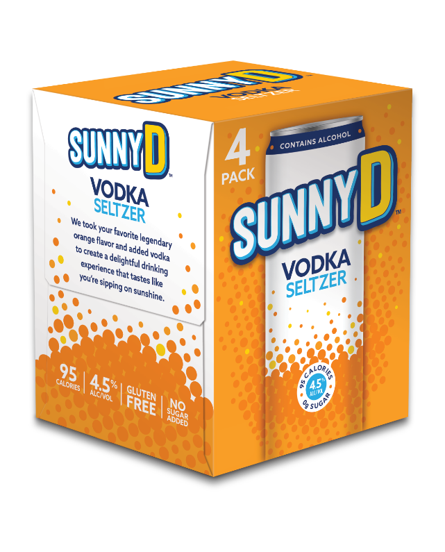 new sunnyd vodka seltzer drinks