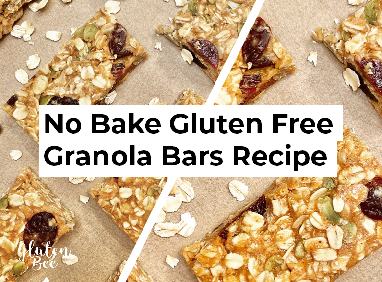 No Bake Gluten Free Granola Bars Recipe
